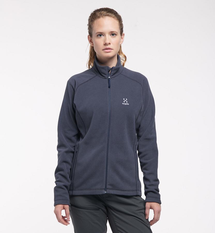 Haglöfs Astro Fleece Blue For Womens SGBOI9187 Australia